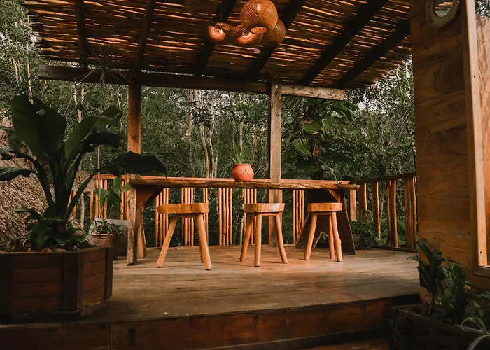 Lodge Anand Ecoaldea Puerto Morelos